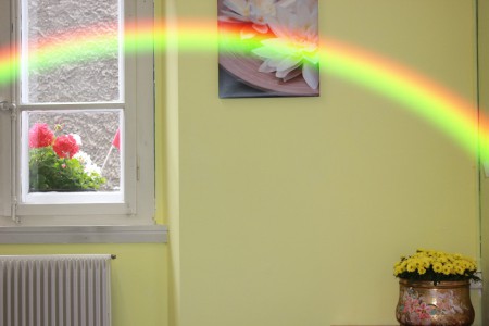 Regenbogen bei uns